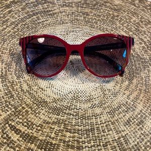 Fendi Round Cat Eye Sunglasses